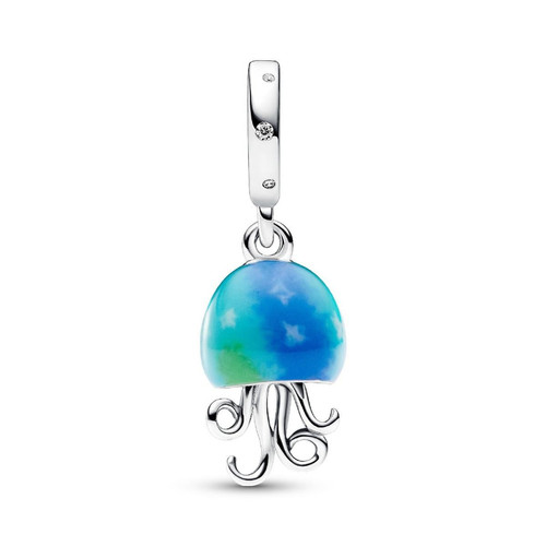 Pandora - Charm Pendant Méduse Versicolore - Bijoux turquoise