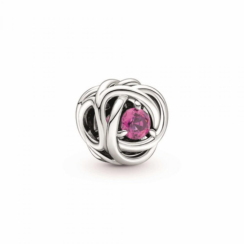 Pandora - Charm Pandora moments Rose  Ajourée & cristaux rose - Charms en Argent