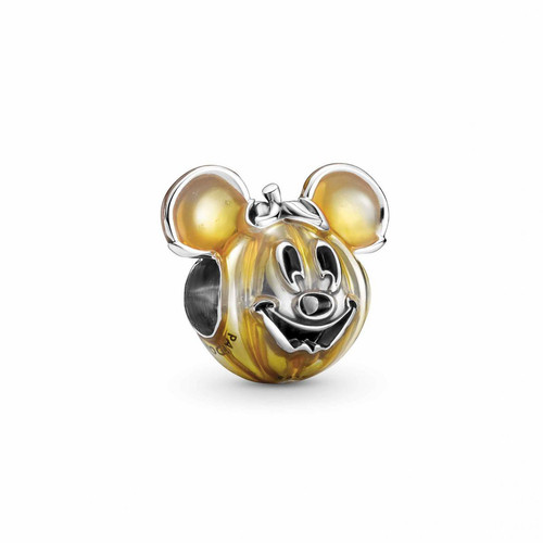 Pandora - Charm Citrouille Mickey Mouse Disney x Pandora - Bijoux Oranges