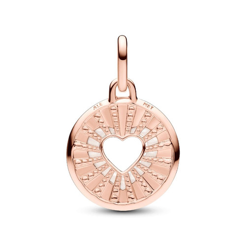Médaille Pandora Femme Métal doré à l'or rose fin 585/1000 783080C01