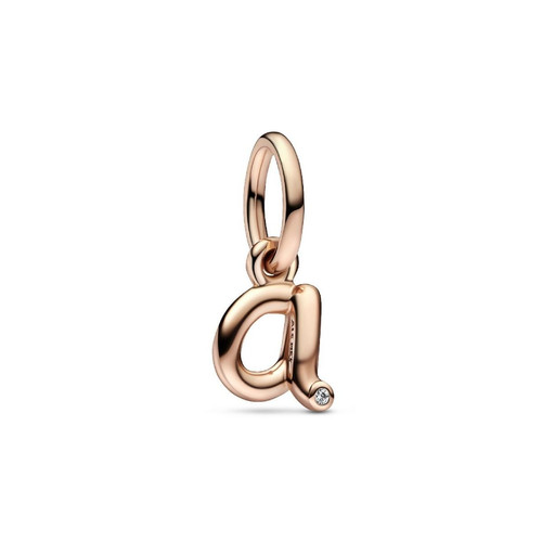 Pandora - Charm Pendant Alphabet Lettre a Manuscrite - Bijoux pas cher femme