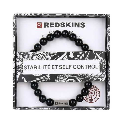 Redskins - Bracelet Homme Redskins Bijoux Onyx Noir - 285702  - Bijoux Homme