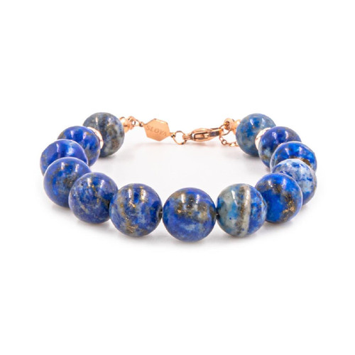 Sloya - Bracelet Femme Sloya Kamelia Lapis-lazuli - Bracelet Bleu