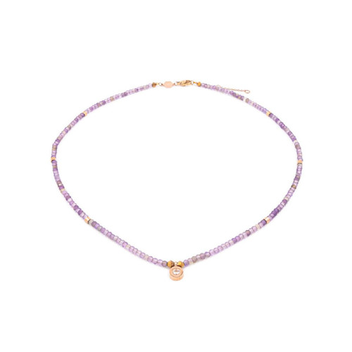 Sloya - Collier et pendentif Sloya COLUKU02 - Bijoux Violets