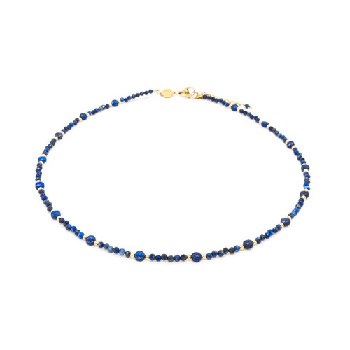 Sloya - Collier Femme Sloya  Paloma en pierres  Lapis-lazuli - Sloya bijoux