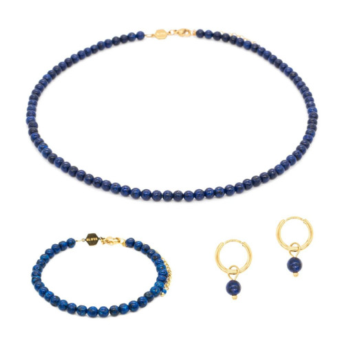 Sloya - Parure femme Sloya Serena Lapis-lazuli - Bijoux Femme - Cadeau de Noel