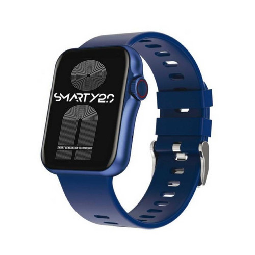 Montres mixtes Smarty Montres STANDING SW022C - Bracelet Silicone Bleu