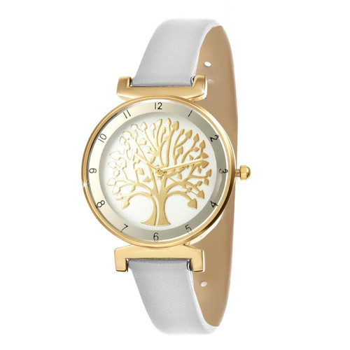 So Charm Montres - Montre femme MF468-BLANC - Bracelet Synthétique  Blanc  - So charm montres