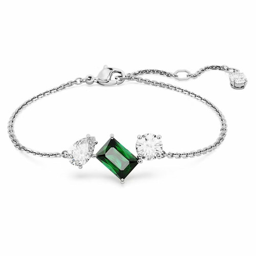 Bracelet Femme Swarovski Mesmera  5668360 Green - White/RHS M