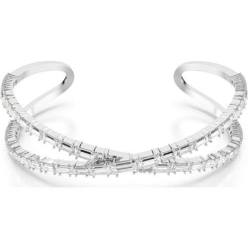 Bracelet Femme Swarovski Hyperbola Cuff - 567762 blanc,argent