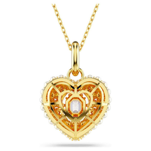 Collier Femme Swarovski Hyperbola Heart - 5680399 doré