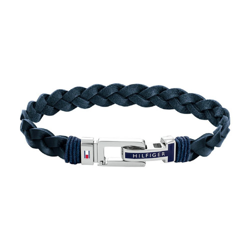 Bracelet Homme Tommy Hilfiger Casual Core 2790308S - Cuir, Acier Bleu