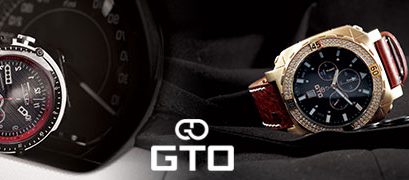 Faites un arrêt au stand avec les montres GTO!