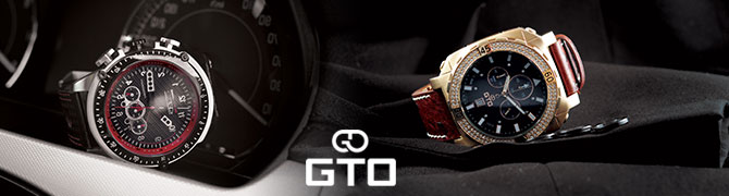 Faites un arrêt au stand avec les montres GTO!