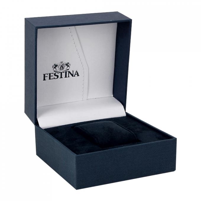 Montre homme Festina F20542-4 - Bracelet Cuir Bleu