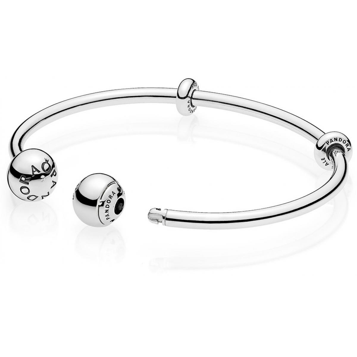 Bracelet Pandora 596477 - Bracelet Jonc Ouvert Moments