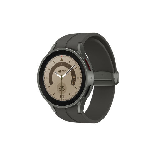 Samsung - Galaxy Watch5 Pro - 45mm - Bluetooth - Titanium - Montre connectee femme
