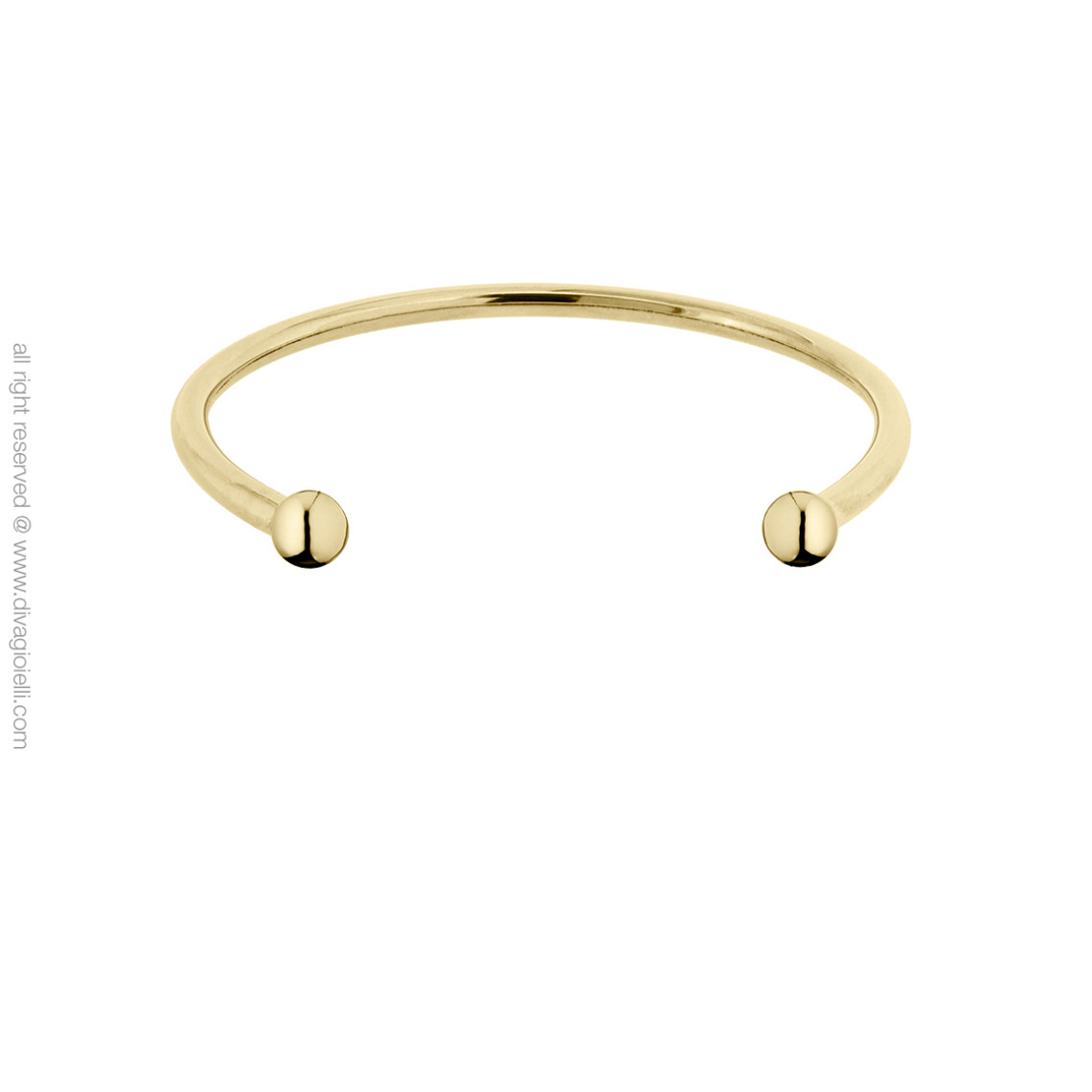 bracelet diva gioielli eclisse 17759-006 - argent doré