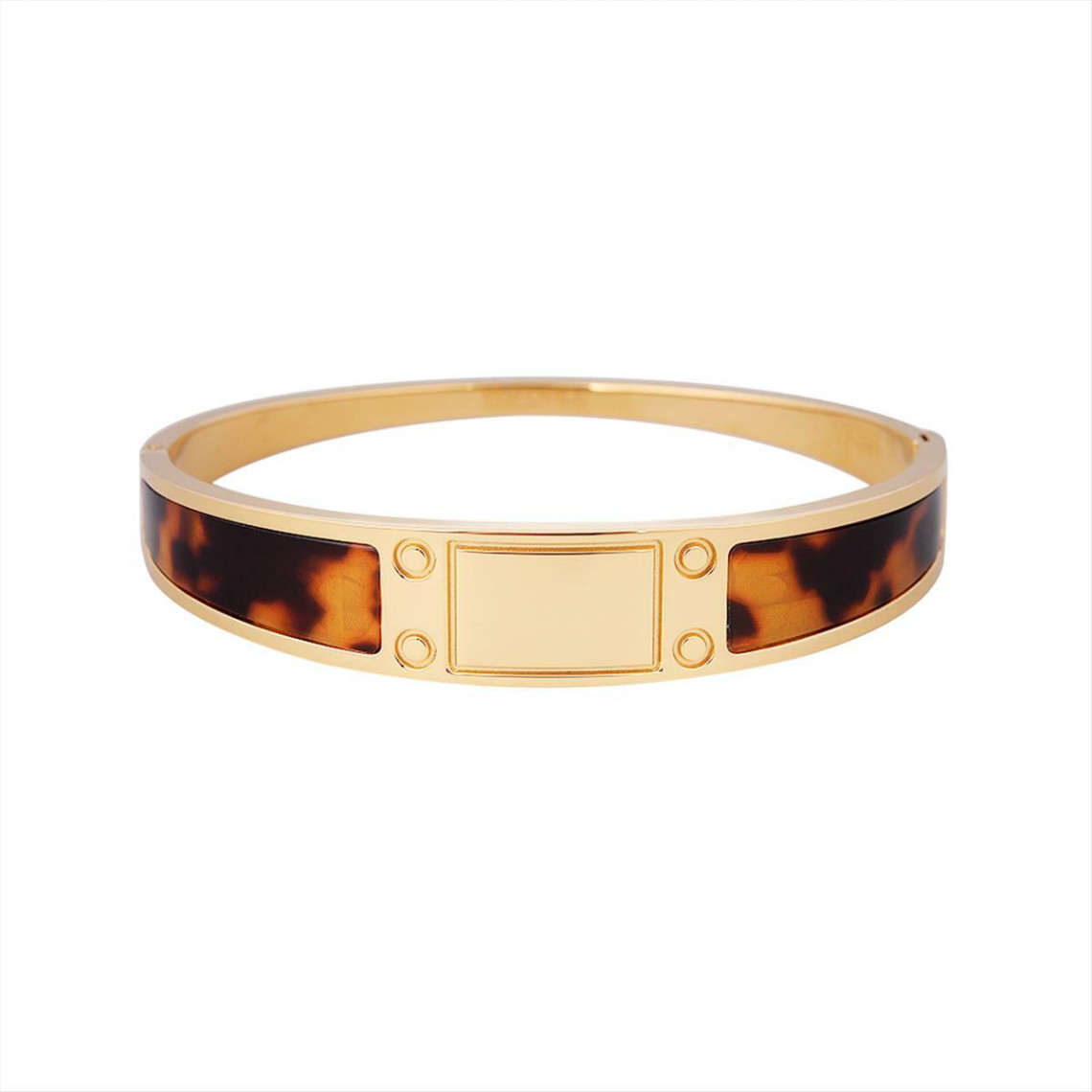 bracelet femme edforce 304-0092-b - acier doré