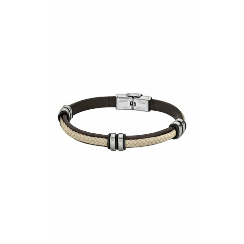 Lotus Style Bijoux - Bracelet Urban Man LS1829-2-6 - Bracelet Acier