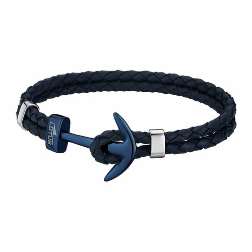 Bracelet Homme Lotus Style Bijoux Bleu LS1832-2-A