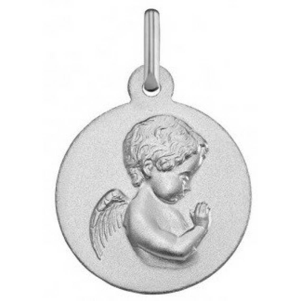 Médaille Argyor 1B603419M H1.6 cm - Or Blanc