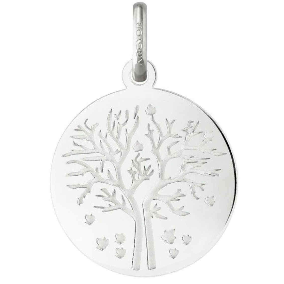 Médaille Argyor 24B8400220 H1.8 cm - Or Blanc
