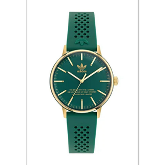 Adidas Watches - Montre Mixte Adidas Watches Style AOSY23525 - Bracelet Silicone Vert
