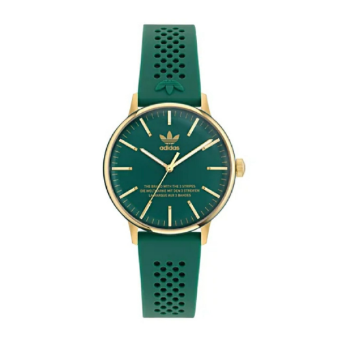 Montre Mixte Adidas Watches Style AOSY23525 - Bracelet Silicone Vert
