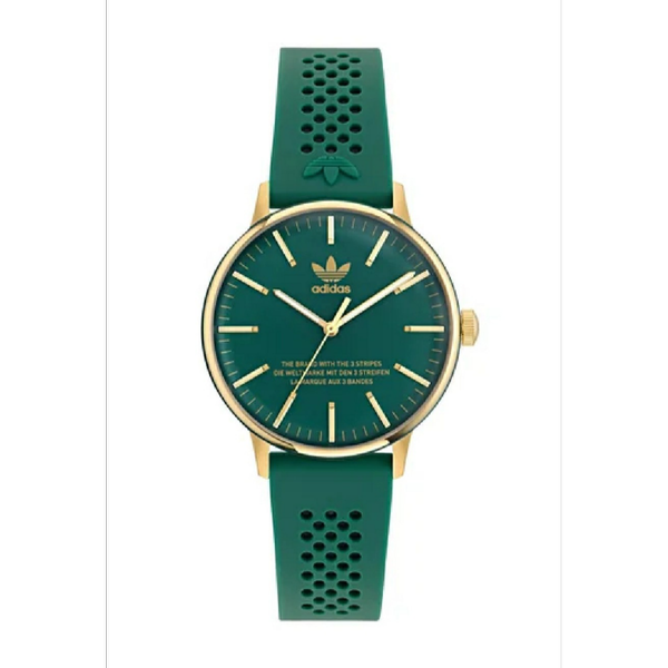 Montre Mixte Adidas Watches Style AOSY23525 - Bracelet Silicone Vert