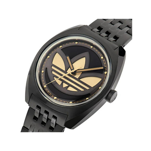 Montre Mixte Adidas Watches Fashion AOFH23511 - Bracelet Acier Noir