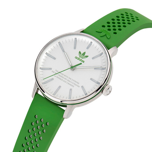 Montre mixtes Adidas Watches Code One AOSY23023 - Bracelet Silicone Vert
