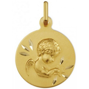 Argyor - Médaille Argyor 1430415 - Médaille Or Jaune H1.7 cm - Naissance et bapteme