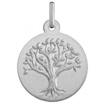 Argyor - Médaille Argyor 1B604466M - Médaille Or Blanc H1.8 cm - Naissance et bapteme