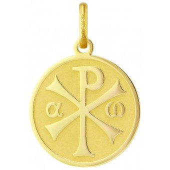 Argyor - Médaille Argyor 248400215 - Médaille Or Jaune H1.8 cm - Naissance et bapteme