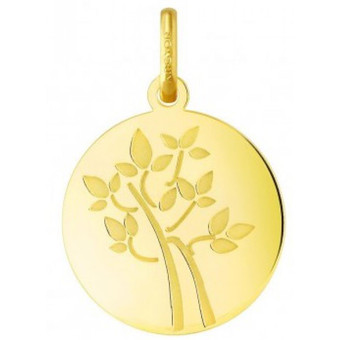 Argyor - Médaille Argyor 248400222 - Médaille Or Jaune H1.8 cm - Naissance et bapteme