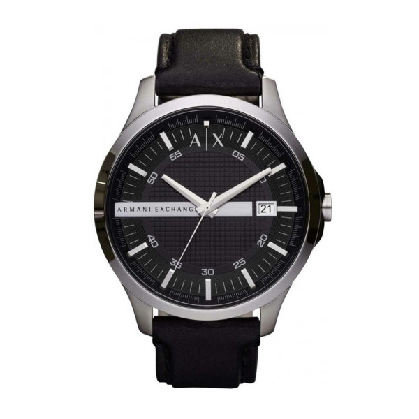 Montre Homme Armani Exchange AX2101 - Bracelet Cuir Noir