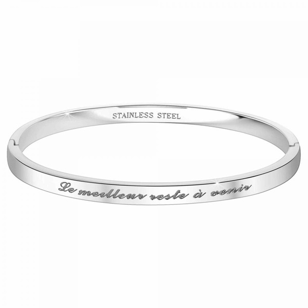 Bracelet Composé Athème Femme Acier B2541-01-ARGENT