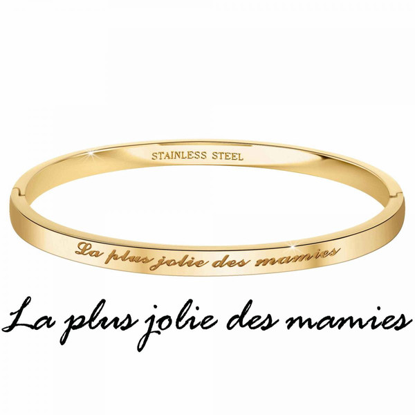 Bracelet Femme Athème - B2541-06-DORE Acier