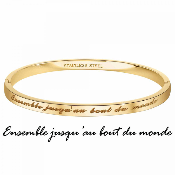 Bracelet Femme Athème - B2541-14-DORE Acier Doré