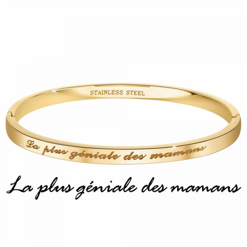 Bracelet Femme Athème - B2541-16-DORE Acier Doré