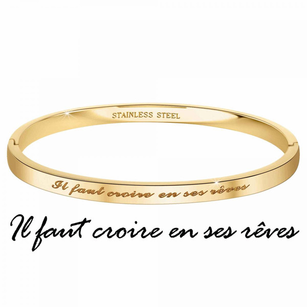 Bracelet Femme Athème - B2541-20-DORE Acier Doré