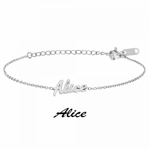 Bracelet Femme Athème - B2694-ARGENT-ALICE Acier
