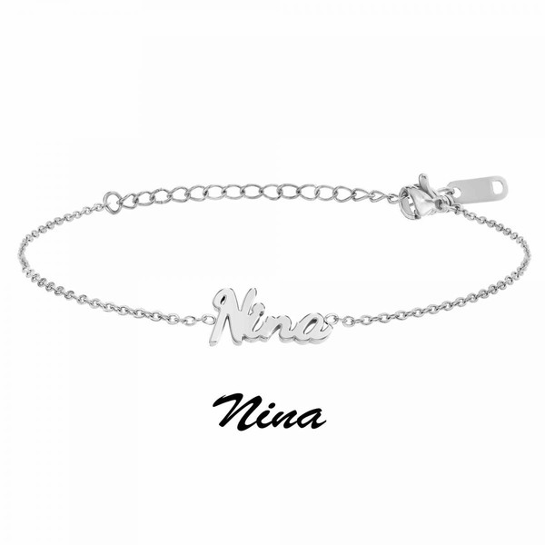 Bracelet Femme Athème - B2694-ARGENT-NINA Acier Argent