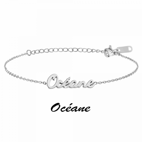 Bracelet Femme Athème - B2694-ARGENT-OCEANE Acier Argent