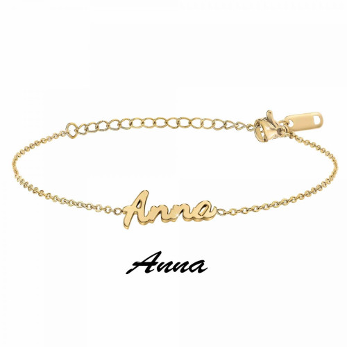 Bracelet Femme Athème - B2694-DORE-ANNA Acier Doré