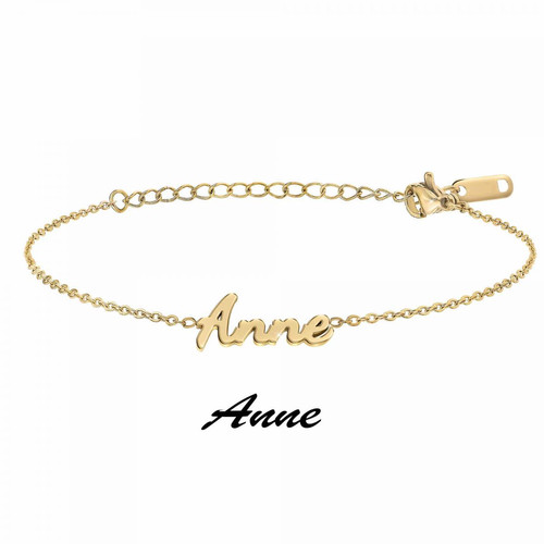 Athème - Bracelet Athème B2694-DORE-ANNE - Bijoux Acier
