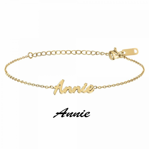Athème - Bracelet Athème B2694-DORE-ANNIE - Bracelet Acier