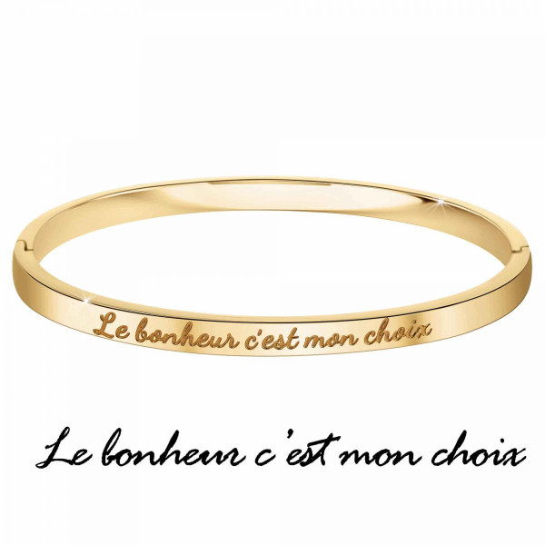 Bracelet Femme Athème - B2803-09-DORE Acier Doré