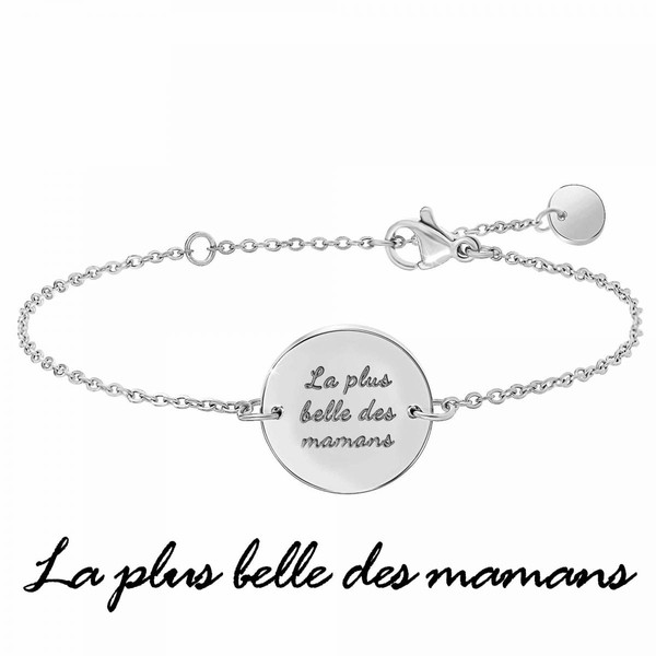 Bracelet Femme Athème - B2812-ARGENT Acier Argent